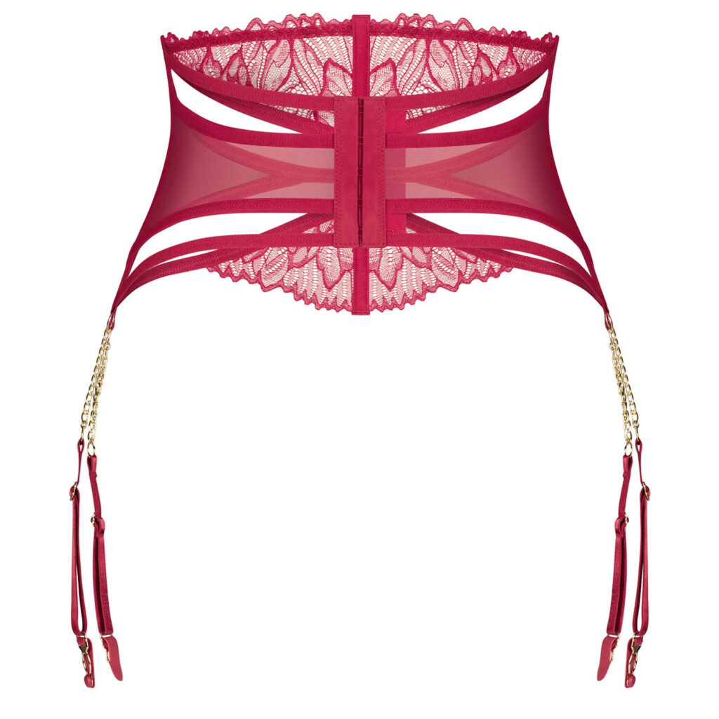 Obsessive Blonde Hofteholder Matildea i Rød