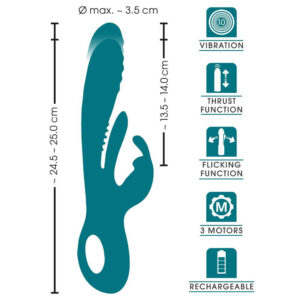 Sweet Smile G-punkt Rabbit Vibrator med Støde Funktion
