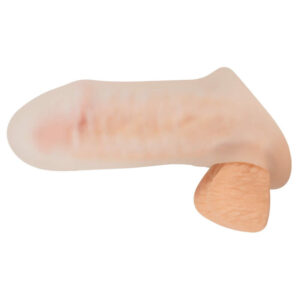 Rebel Mens Gear Thickening Sleeve med Testikel Ring