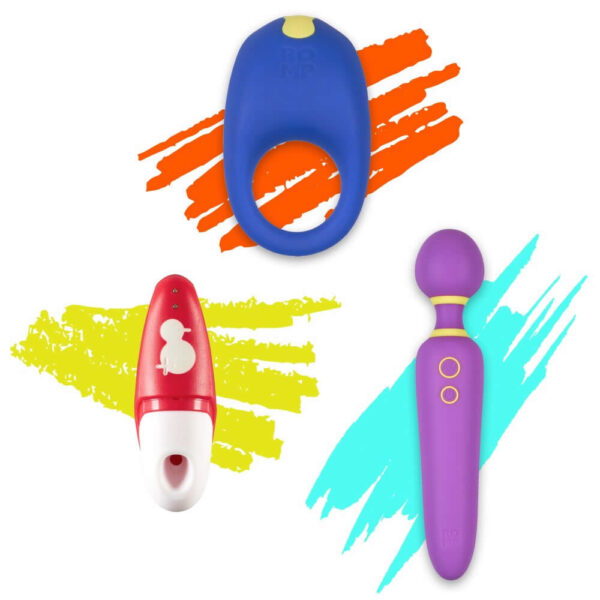Romp Pleasure Kit med 3 dele til hende og ham