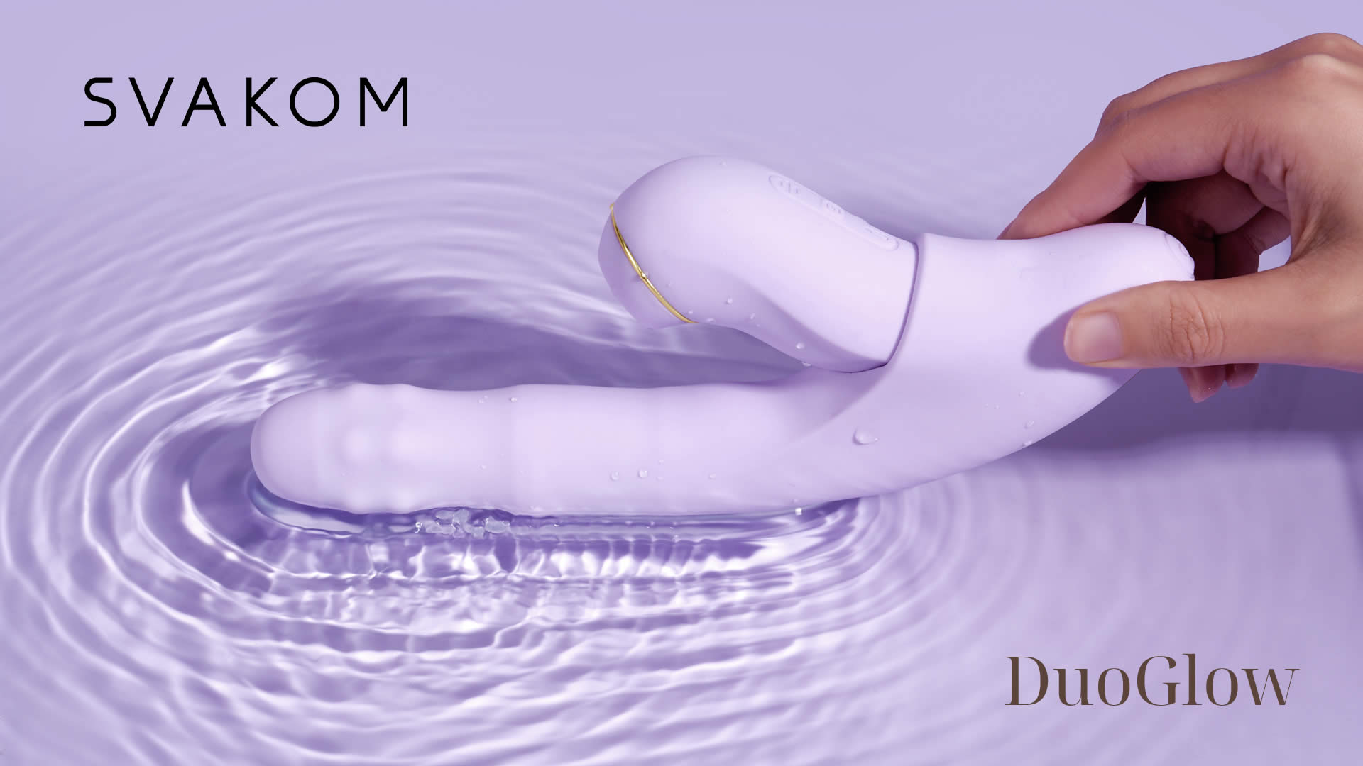 Svakom DuoGlow Støde og Perle Vibrator