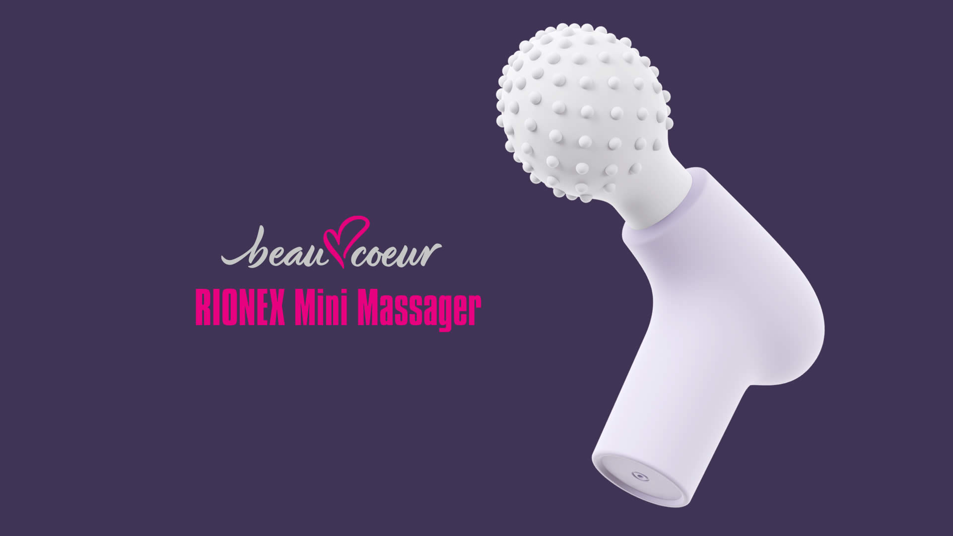 Beau Coeur RIONEX Mini Wand Massager