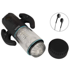 Wyne Masturbator 11 med Rotation, Stroke og Suge Funktion