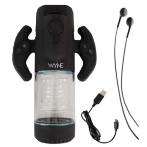 Wyne Masturbator 11 med Rotation, Stroke og Suge Funktion