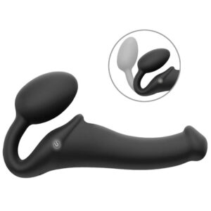 Strap-Me-On Bendable Strap-On Vibrator med Fjernbetjening