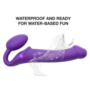 Strap-Me-On Bendable Strap-On Vibrator med Fjernbetjening