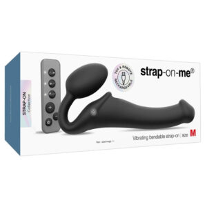 Strap-Me-On Bendable Strap-On Vibrator med Fjernbetjening