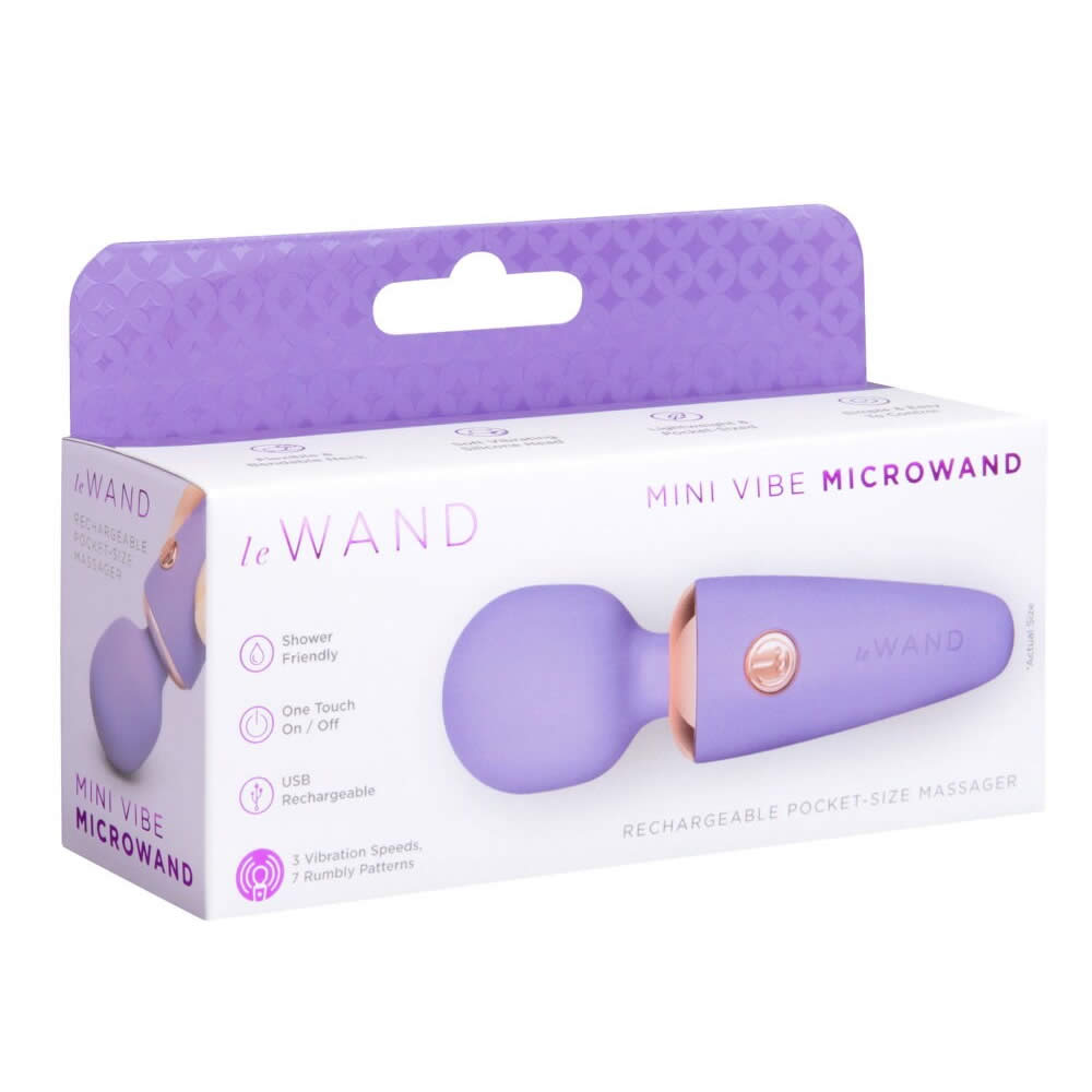 Le Wand Mini Vibe Microwand Massagestav og Vibrator