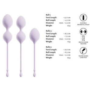 Beau Coeur ELORIN Loveball Bækkenbundskugler Træningssæt