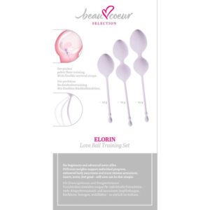 Beau Coeur ELORIN Loveball Bækkenbundskugler Træningssæt