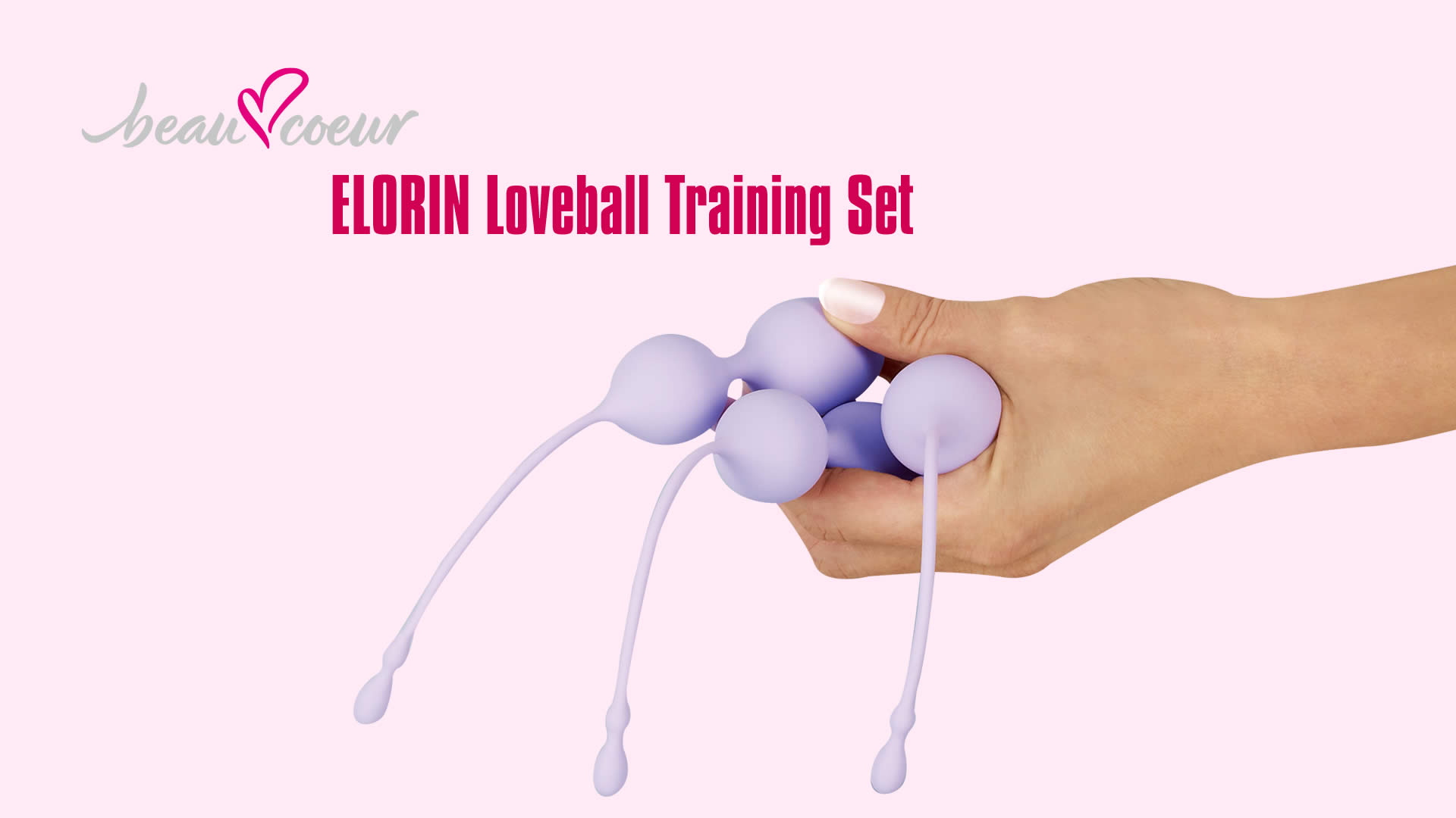 Beau Coeur ELORIN Loveball Bækkenbundskugler Træningssæt
