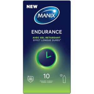 Manix Endurance Kondom med Delay Gel