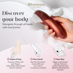 Womanizer Pro Lufttryksvibrator og Pulsator