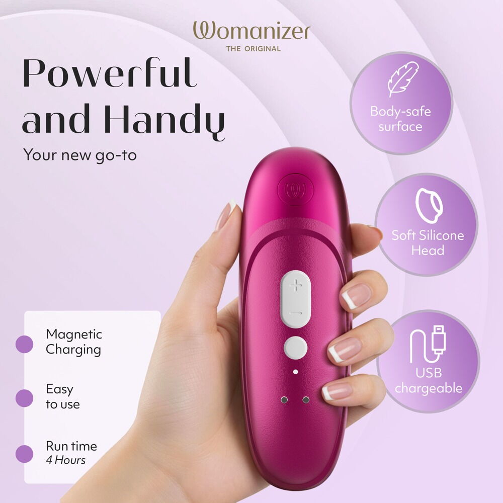 Womanizer Pro Lufttryksvibrator og Pulsator