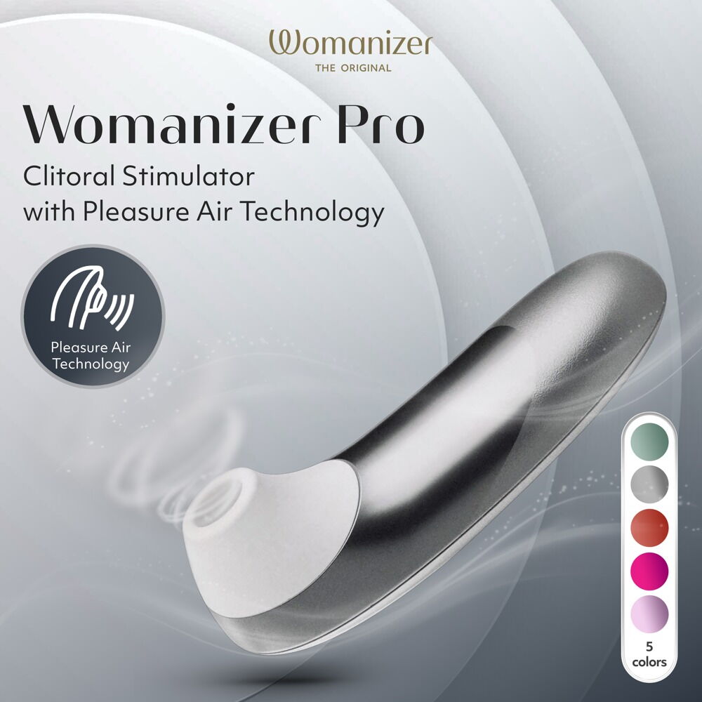 Womanizer Pro Lufttryksvibrator og Pulsator