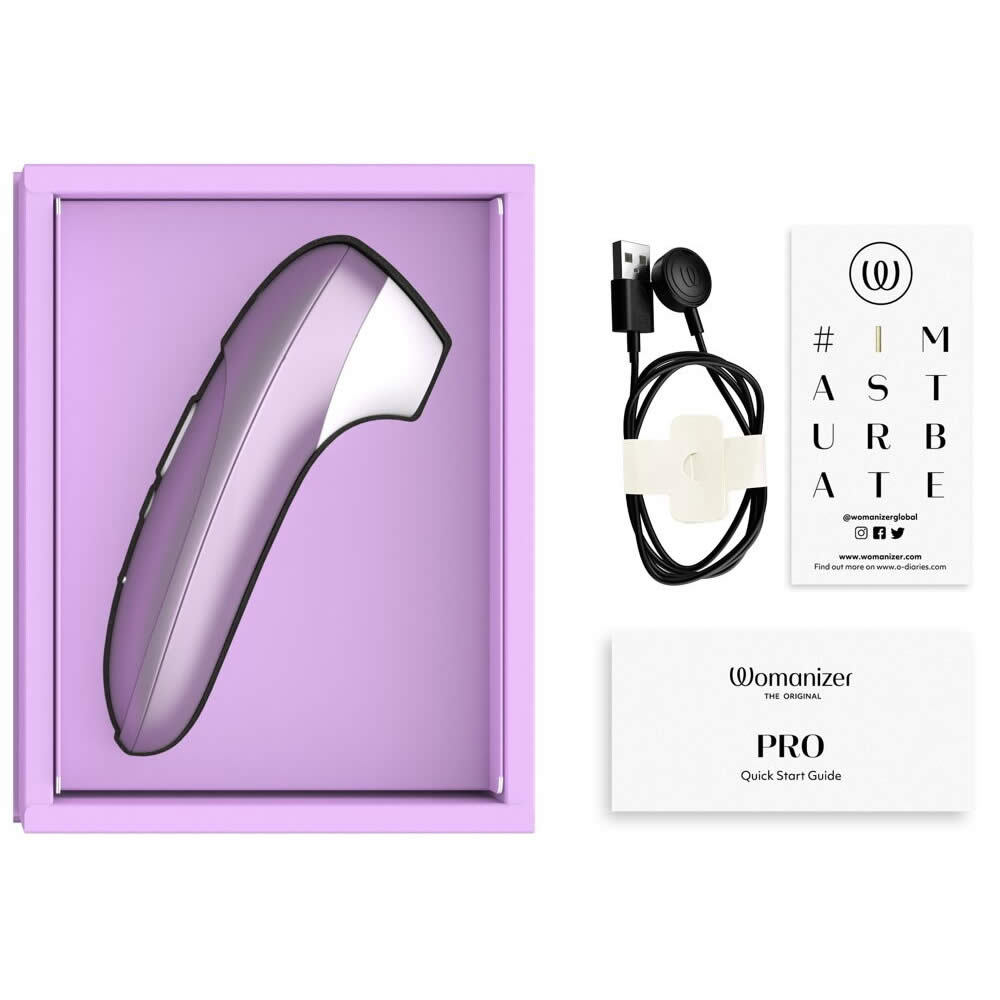 Womanizer Pro Lufttryksvibrator og Pulsator