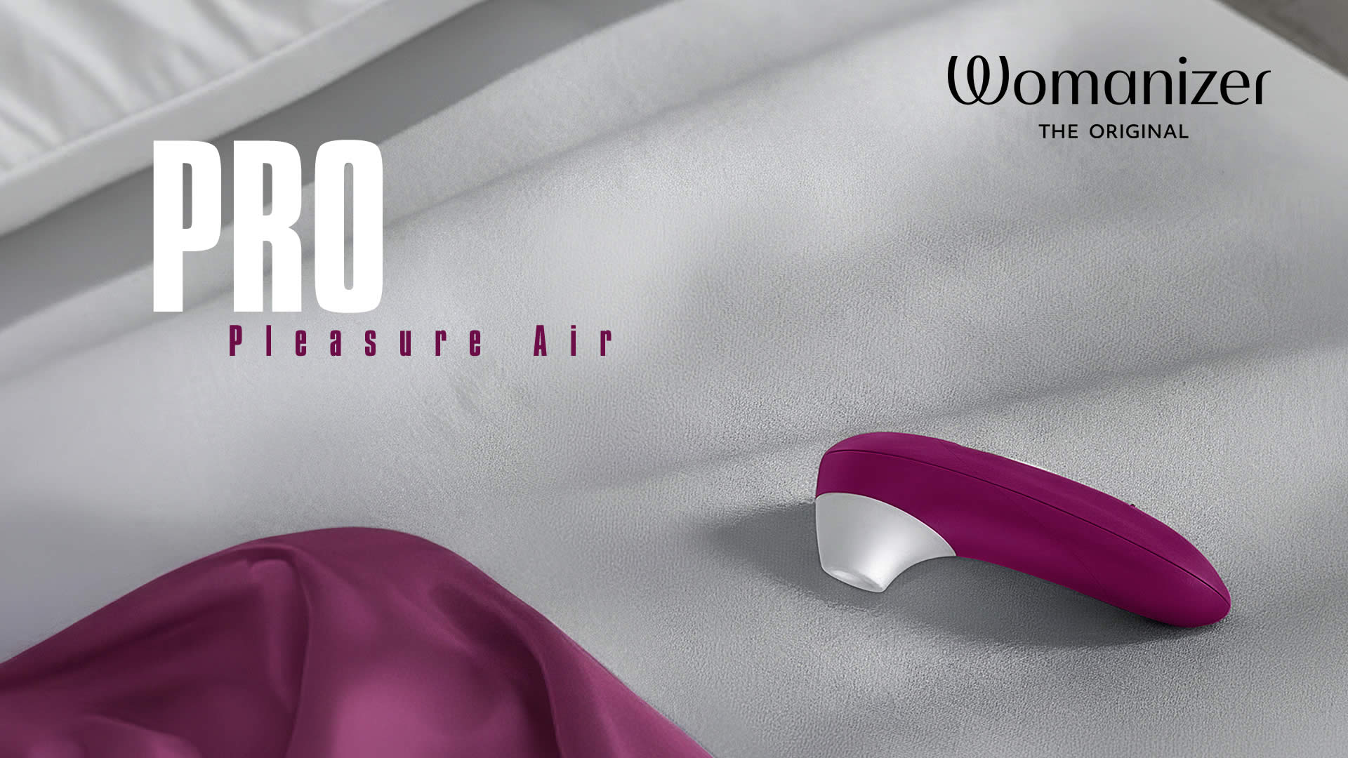 Womanizer Pro Lufttryksvibrator og Pulsator