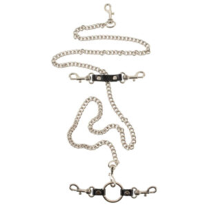 Zado Læder Bondage Sæt i Kraftig udførsel