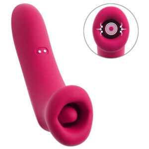 Oral Fun Vibrator med Sugende Mund og Tunge