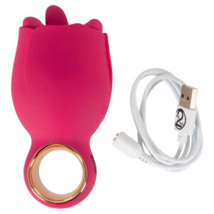 Oral Fun Vibrator med Slikkende Vibrator Tunge