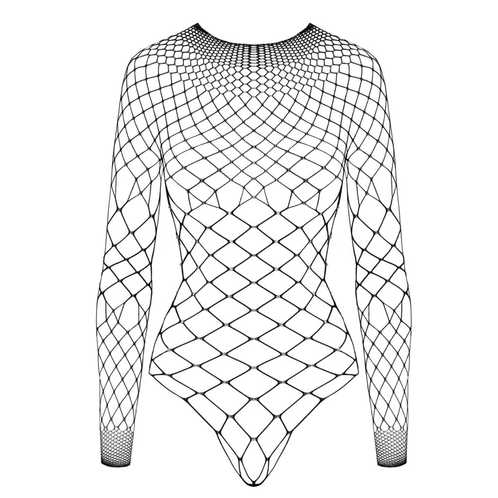 Stormasket Net Body med Funklende Smykkesten