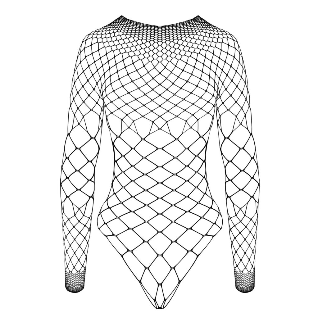 Stormasket Net Body med Funklende Smykkesten