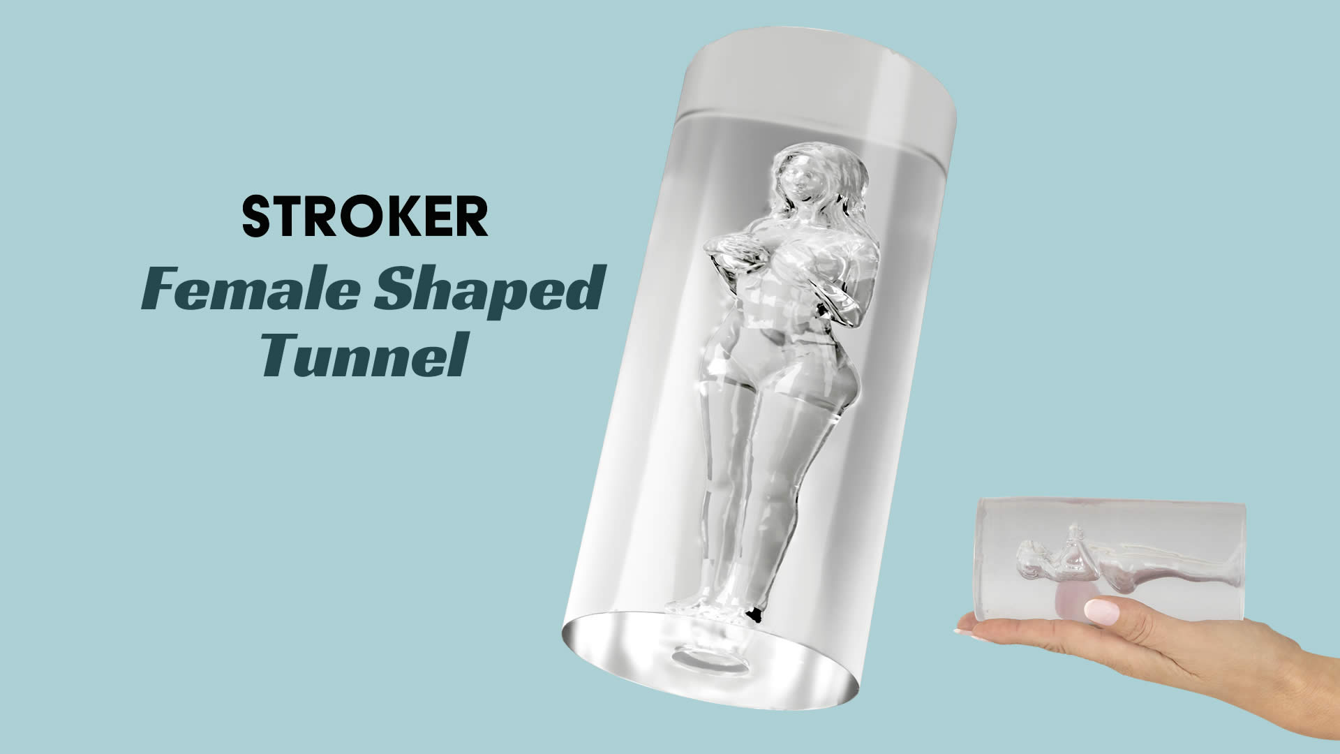 Stroker Female Shaped Tunnel Masturbator