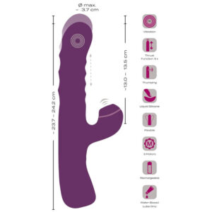 Javida 3 Function Rabbit Vibrator
