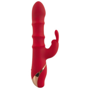 Rabbit Vibrator med 3 Massage Ringe