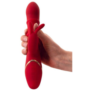 Rabbit Vibrator med 3 Massage Ringe