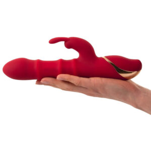Rabbit Vibrator med 3 Massage Ringe
