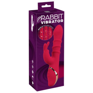 Rabbit Vibrator med 3 Massage Ringe