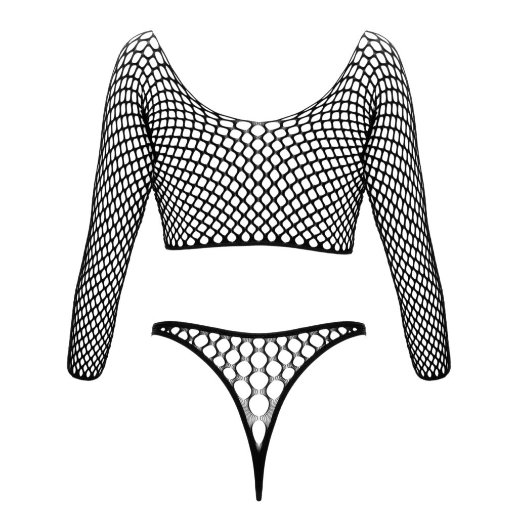 Stormasket Net Body med Top og Trusse Look
