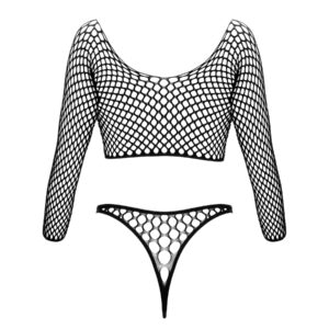 Stormasket Net Body med Top og Trusse Look