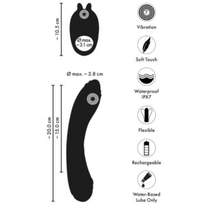 Couples Choice Duo Rabbit Vibrator og Penisring