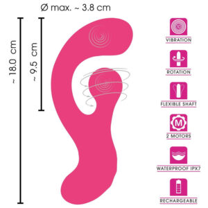 Sweet Smile G-punkt Vibrator med Rotation