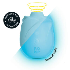 Romp Rose Glow Klitoris Stimulator og Pulsator