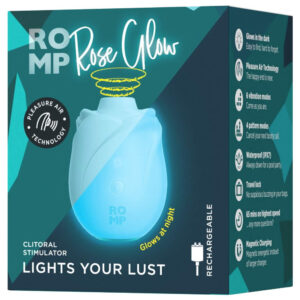 Romp Rose Glow Klitoris Stimulator og Pulsator