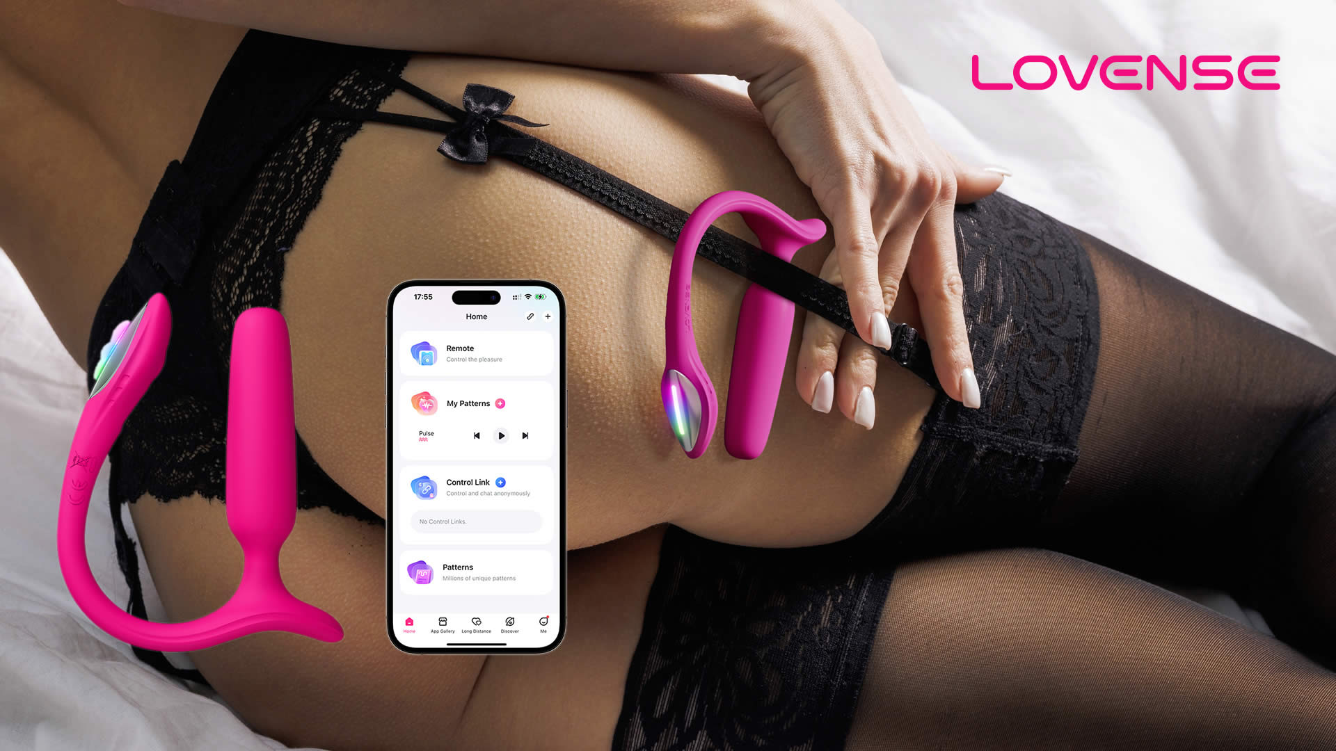 Lovense Lush Anal Plug med Fjernbetjent App Styring