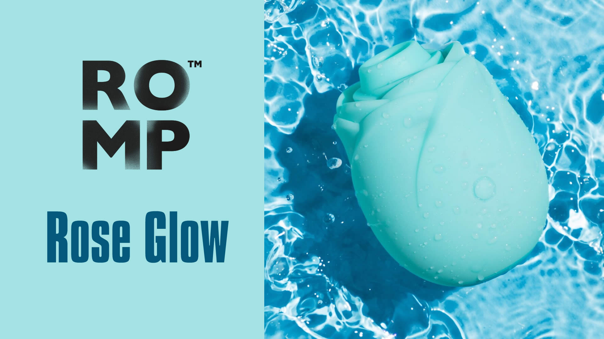 Romp Rose Glow Klitoris Stimulator og Pulsator