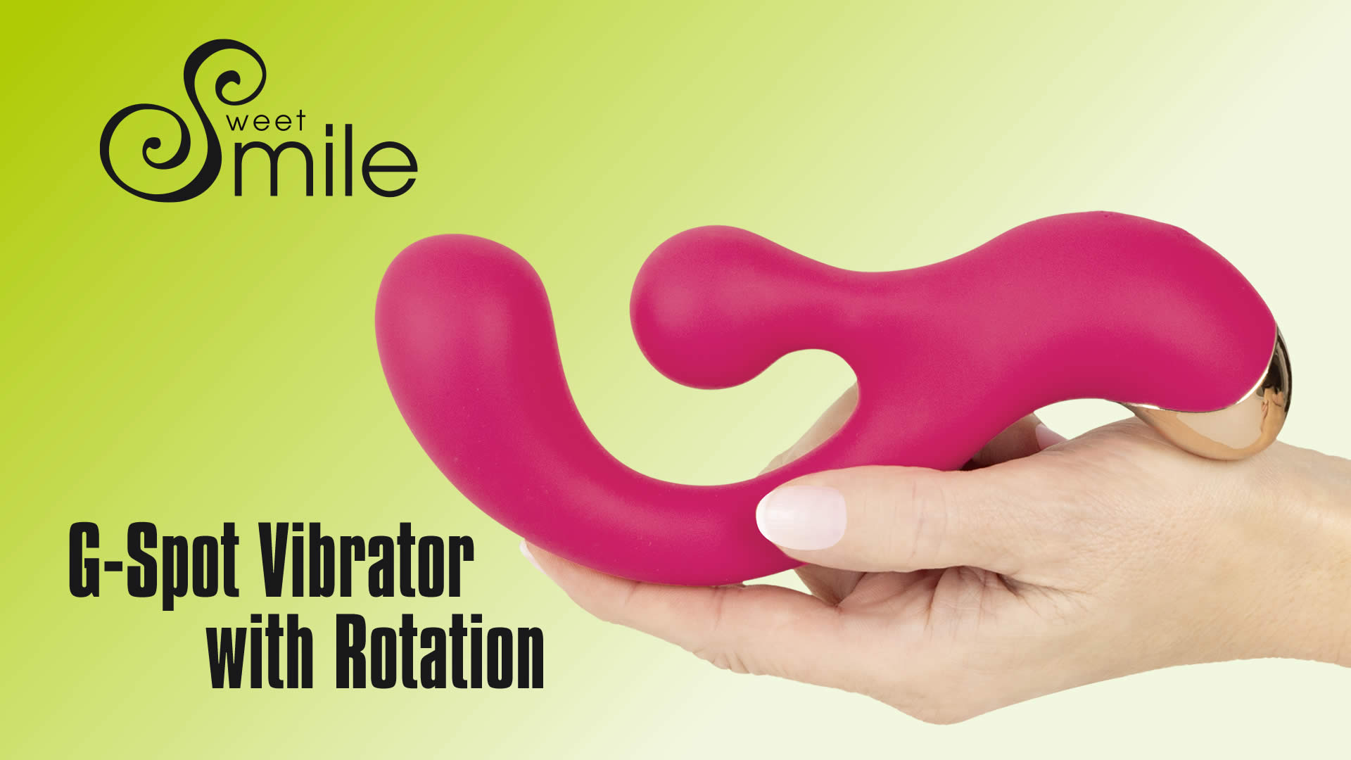 Sweet Smile G-punkt Vibrator med Rotation