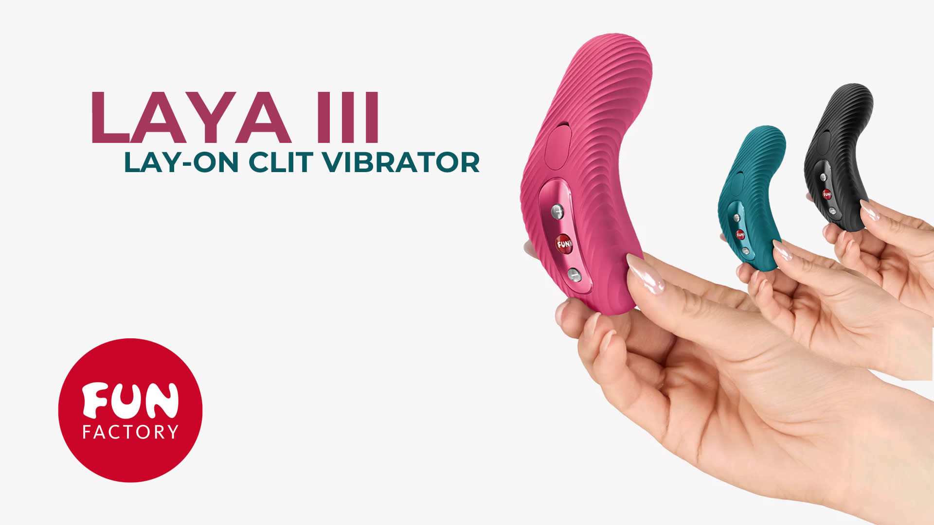 Fun Factory Laya 3 Lay-on Klitoris Vibrator