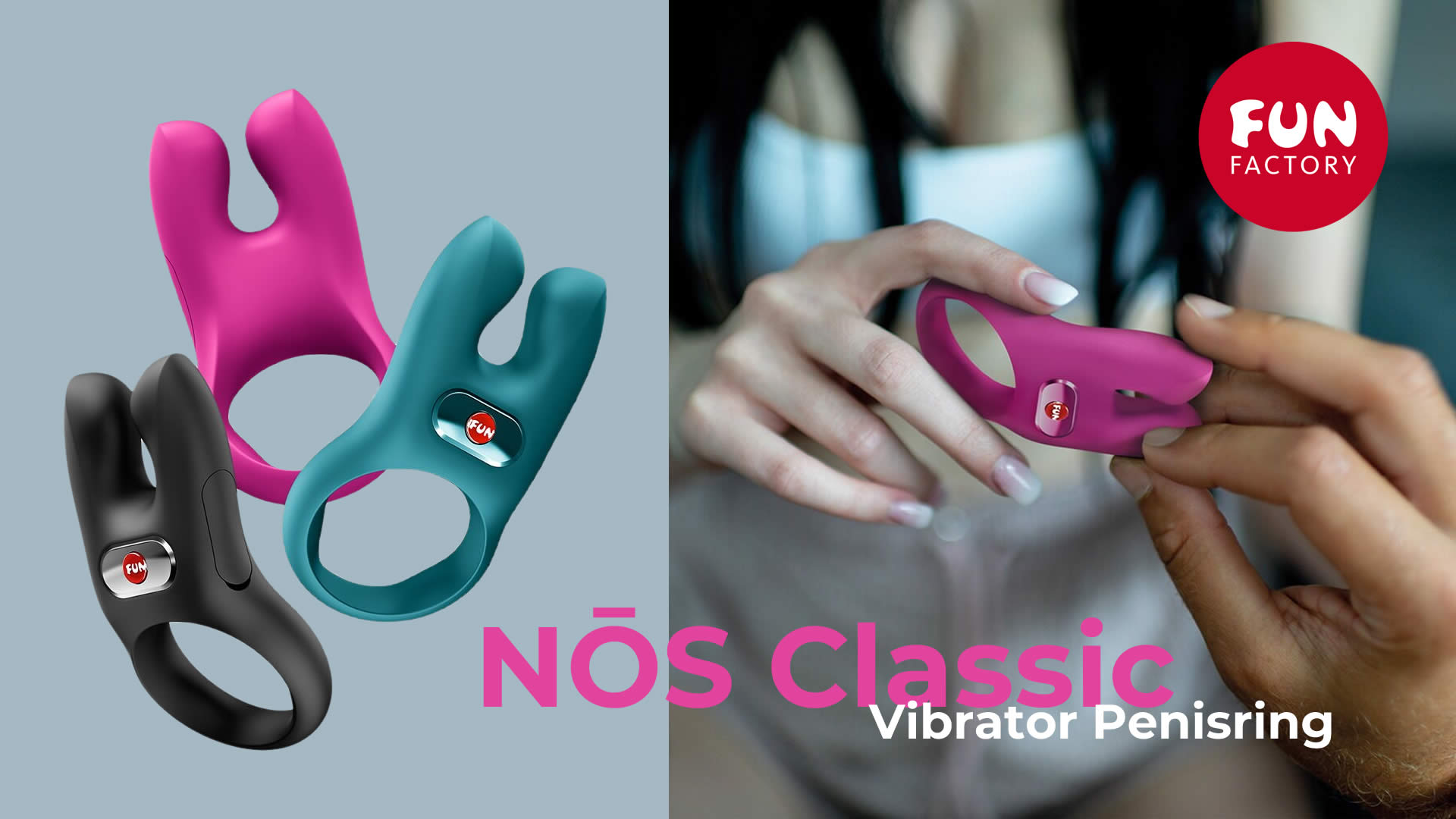 Fun Factory NŌS Classic Vibrator Penisring
