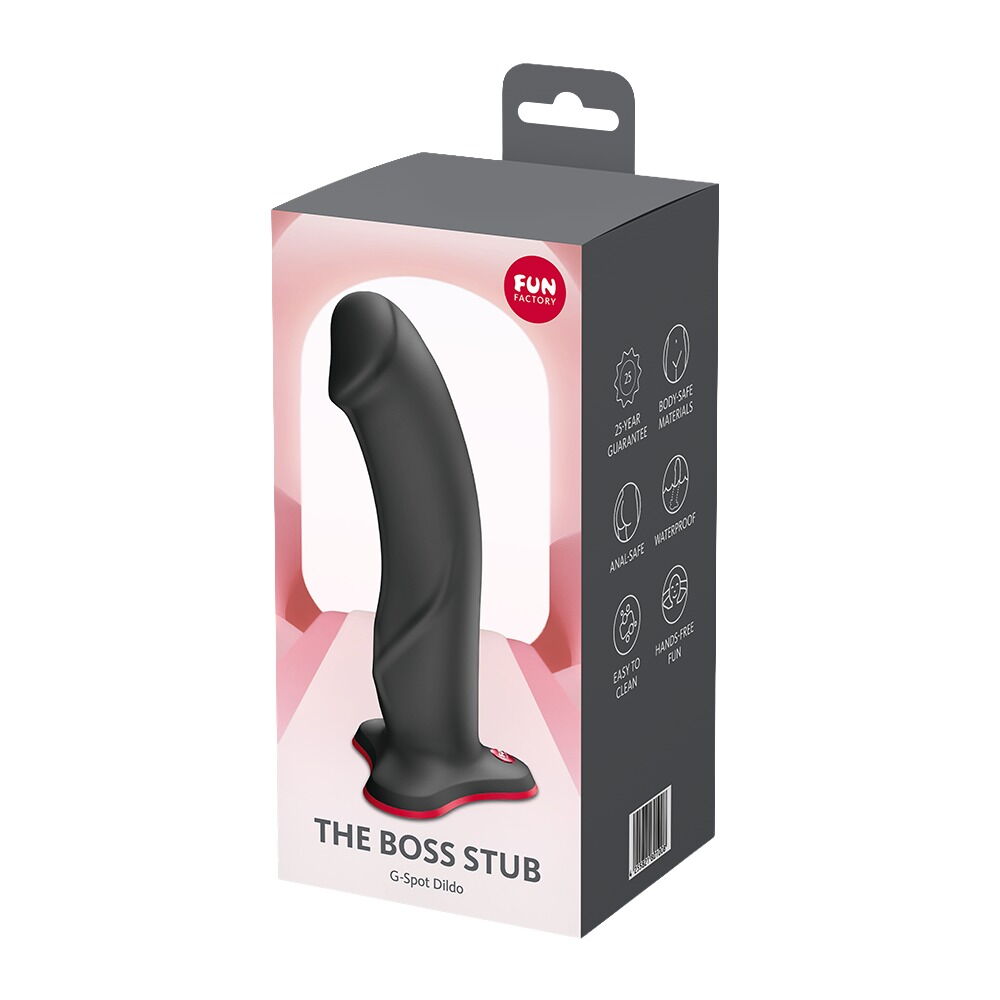Fun Factory The Boss Stub G-punkt Dildo med Sugekop