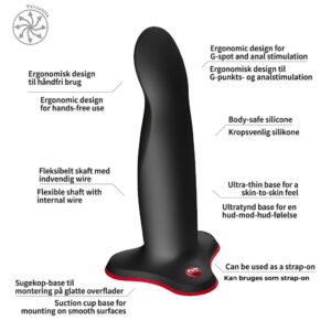 Fun Factory Limba Flex M Dildo med Sugekop