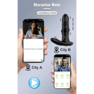 Lovesecret Premium Prostata Anal Vibrator med Stødefunktion