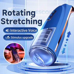 Lovesecret Premium Masturbator Pro 2 med Rotation og Støde-Funktion