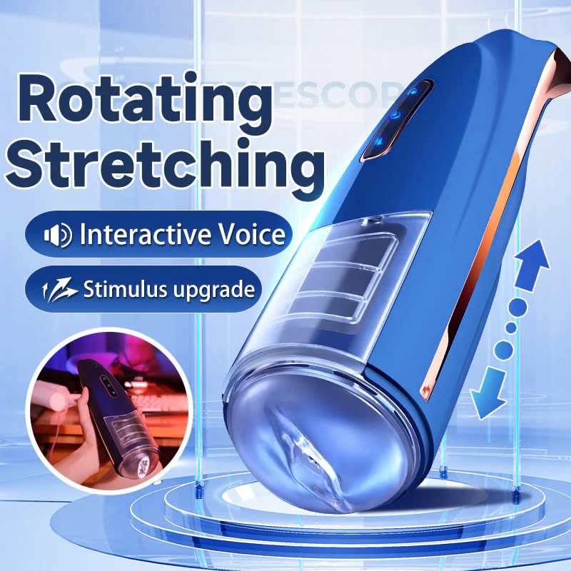 Lovesecret Premium Masturbator Pro 2 med Rotation og Støde-Funktion