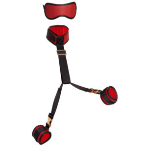 Bad Kitty Nakke til Håndled Bondage Set med Øjenmaske