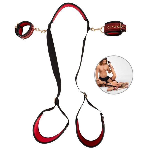Bad Kitty Nakke til Lår Bondage Sæt